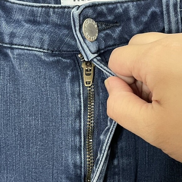 Rollas Eastcoast Skinny Jeans Women’s Size 26 Medium Wash High Waist Ankle Fit - Picture 13 of 14